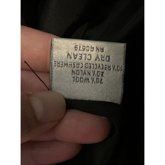 Harve Bernard Lined Wool Blazer Black Jacket‎ Women's Plus SIze 16 - Picture 5 of 6